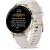 Zegarek sportowy GARMIN Venu 3s 41mm Biało-złoty