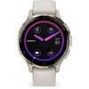 Zegarek sportowy GARMIN Venu 3s 41mm Biało-złoty Kształt Okrągły