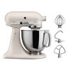 Robot kuchenny planetarny KITCHENAID Artisan 5KSM125EMH 300W + Zestaw akcesoriów KITCHENAID 5KSM2FPPC (3 sztuki) Pojemność misy roboczej [l] 4.8
