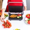 Grill elektryczny MPM MGR-13M Lampka kontrolna temperatury Tak
