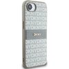 Etui DKNY Repeat Texture Pattern with Tonal Stripe do Apple iPhone 16e Beżowy Kompatybilność Apple iPhone 16e
