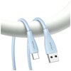 Kabel USB - USB-C USAMS Green Series SJ714 18W 1 m Niebieski Kabel magnetyczny Nie