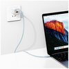 Kabel USB-C - USB-C USAMS Green Series SJ716 60W 1 m Niebieski Złącze 2 USB-C