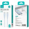 Kabel USB-C - USB-C USAMS Green Series SJ716 60W 1 m Niebieski Długość [m] 1
