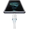 Kabel USB-A - USB-C USAMS Cloud Series US-SJ658 66W 1.2 m Biały Złącze 1 USB-A