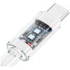 Kabel USB-A - USB-C USAMS Cloud Series US-SJ658 66W 1.2 m Biały Złącze 2 USB-C