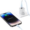 Kabel USB-C - Lightning USAMS Green Series SJ717 30W 1 m Niebieski Typ USB-C - Lightning