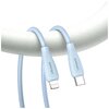 Kabel USB-C - Lightning USAMS Green Series SJ717 30W 1 m Niebieski Kabel kątowy Nie
