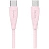 Kabel USB-C - USB-C USAMS Green Series SJ716 60W 1 m Różowy