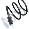 Kabel USB-A - Lightning USAMS KY Series US-SJ689 1 m Czarny Rodzaj Kabel