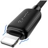Kabel USB-A - Lightning USAMS KY Series US-SJ689 1 m Czarny Typ USB-A - Lightning