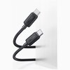 Kabel USB-C - USB-C USAMS KY Series US-SJ691 60W 1 m Czarny Złącze 1 USB-C