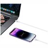 Kabel USB-C - Lightning USAMS US-SJ610 U84 PD 1 m Biały Typ USB-C - Lightning