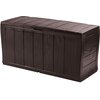 Skrzynia ogrodowa KETER Sherwood Storage Box 270L Brązowy