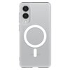 Etui SPIGEN Ultra Hybrid MagSafe do Samsung Galaxy S25 Edge Przeroczysto-biały Seria telefonu Galaxy S