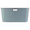 Kosz na pranie CURVER Softex 45L Turkusowy Głębokość [cm] 37