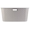Kosz na pranie CURVER Softex 45L Beżowy Głębokość [cm] 37