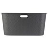 Kosz na pranie CURVER Softex 45L Szary Głębokość [cm] 37