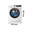 Pralka ELECTROLUX MEW4EH9Y7P SteamCare 700 9kg 1400 obr UniversalDose Rodzaj pralki Pralka wolnostojąca
