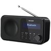 Radio SHARP DR-P420 Przenośne Czarny Wymiary (szer. x wys. x głęb.) 174 x 90 x 53 mm