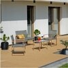 Zestaw mebli ogrodowych PATIO Emma 46215 Kolor Brązowo-szary