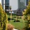 Zestaw mebli ogrodowych PATIO Luc Czarny Materiał wykonania stelażu Stal