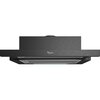 Okap WHIRLPOOL AKR 749 1 NB Czarny 304m3/h 62dB klasa D Włącznik i wyłącznik oświetlenia Filtr przeciwtłuszczowy Aluminiowy