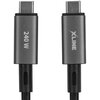 Kabel USB-C - USB-C XLINE 240W 8K 1 m Czarny Typ USB Typ-C - USB Typ-C