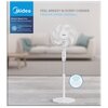 Wentylator MIDEA M-FS40-23MT Biały Wyposażenie Brak