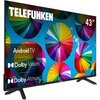 Telewizor TELEFUNKEN TFL-43AEU2000 43" LED 4K Android TV Dolby Vision Dolby Atmos HDMI 2.1