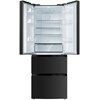 Lodówka AMICA FY3269.6DFBX Side by Side No frost 180.3cm Czarna-Inox Liczba półek na butelki 2