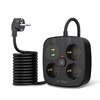 Listwa TECH-PROTECT PCS3X4 (2 m) Czarny Prąd znamionowy [A] 2.1