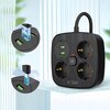 Listwa TECH-PROTECT PCS3X4 (2 m) Czarny Liczba gniazd [szt] 3
