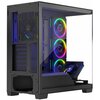 Obudowa MODECOM Volcano Stellar ARGB 5F Midi Czarny Standard płyty głównej ITX