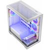 Obudowa MODECOM Volcano Stellar ARGB 5F Midi Biały Standard płyty głównej ITX