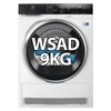Pralka ELECTROLUX MEW4EH9Y7P SteamCare 700 9kg 1400 obr UniversalDose + Suszarka ELECTROLUX MEWD4E9C7CP + Łącznik AEG A1WYHSK1 Zużycie energii na 100 cykli [kWh] 49 kWh = 56.35 zł