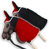 Derka i nauszniki SKIPPI Hobby Horse GAD03136 Czerwono-czarny Materiał Poliester