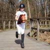 Koń na kiju SKIPPI Hobby Horse GAD03012 A3 Brązowy Materiał Poliester