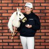 Koń na kiju SKIPPI Hobby Horse GAD03148 A3 Beżowy Długość kija [cm] 30