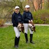 Koń na kiju SKIPPI Hobby Horse GAD03147 A3 Jasnobeżowy Materiał Drewno