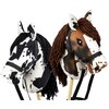 Koń na kiju SKIPPI Hobby Horse GAD03022 A3 Biało-brązowy Wiek 3+