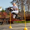 Koń na kiju SKIPPI Hobby Horse GAD03022 A3 Biało-brązowy Materiał Drewno