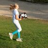 Koń na kiju SKIPPI Hobby Horse GAD03081 A5 Biało-brązowy Długość kija [cm] 30