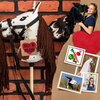 Koń na kiju SKIPPI Hobby Horse GAD03081 A5 Biało-brązowy Rodzaj Koń na kiju