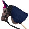 Derka i nauszniki SKIPPI Hobby Horse GAD03044 Fuksjowo-granatowy Materiał Poliester