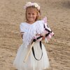 Koń na kiju SKIPPI Hobby Horse GAD03083 A5 Różowy Długość kija [cm] 30