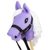 Koń na kiju SKIPPI Hobby Horse GAD03082 A5 Fioletowy Rozmiar A5