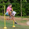 Przeszkoda do skakania SKIPPI Hobby Horse GAD03005 Żółto-czerwony Wyposażenie Piankowe ochraniacze na poprzeczkę