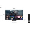 Telewizor TCL 75C845 75" MINILED 4K 144Hz Google TV Dolby Vision Dolby Atmos HDMI 2.1 Zasilanie 220-240V; 50-60Hz