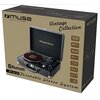 Gramofon MUSE MT-103 DB Bluetooth USB Czarny Czytnik kart pamięci Tak